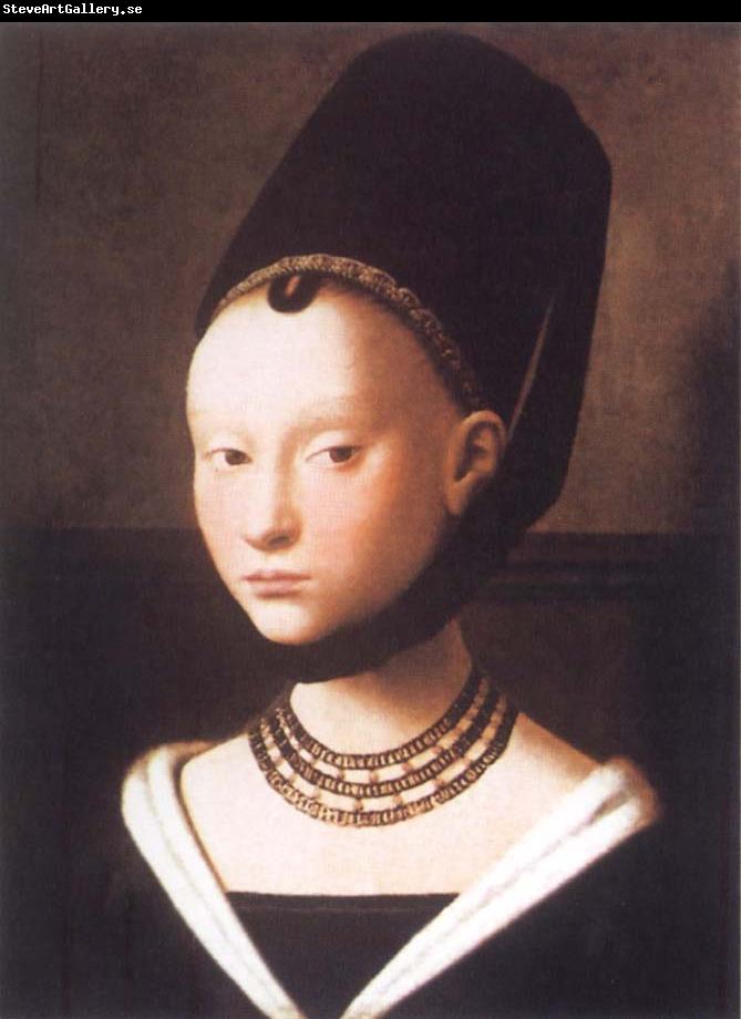 Petrus Christus Portrait of a Young Girl